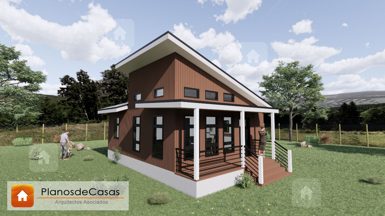 Plano Casa Rupanco