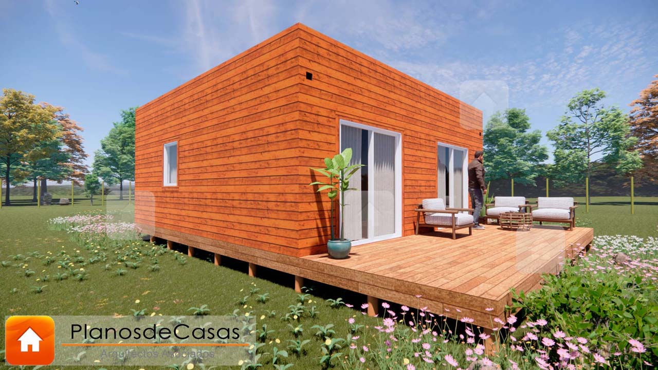 Plano Casa Calafquen