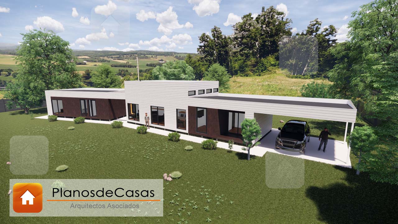 Plano Casa Pirque
