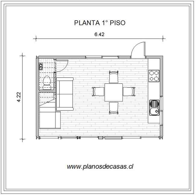 Plano de Plano Casa Antalaya
