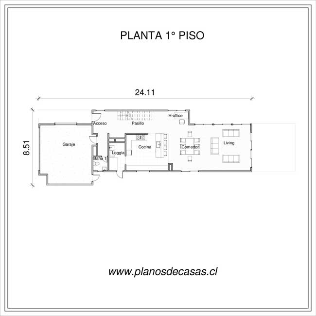 Plano de Plano Casa Marsala