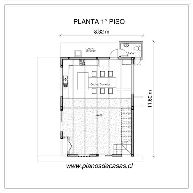 Plano de Plano Casa Ongolmo