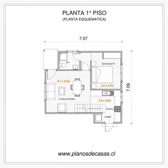 Plano de Plano Casa Zadar